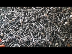 BWG13 1 Inch Electrogalvanized Roofing Nails Flat Head Q235 Steel