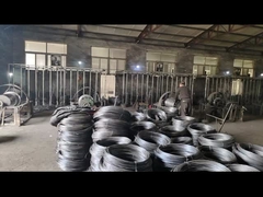 6 fios fios pretos revestidos fio retorcido 1,25mm/1,24mm fios pretos revestidos fio retorcido China fábrica/Oiled bla