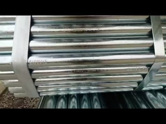 Escavadeira ASTM Tubo de aço galvanizado Galv Tubos de zinco revestido Mergulhado a quente