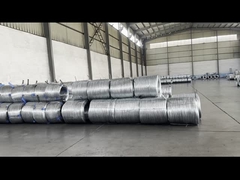 HDG Arame galvanizado a quente para produção de malhas e cercas