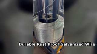 Hot-Dip Galvanized Wire | Factory Production, Warehouse & Ready to Ship #ironwire