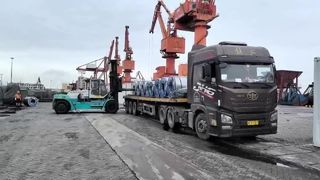 Galvanized Steel Coils Delivered to Port – Ready for Shipment
