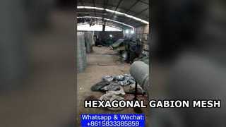 HEXAGONAL GABION MESH