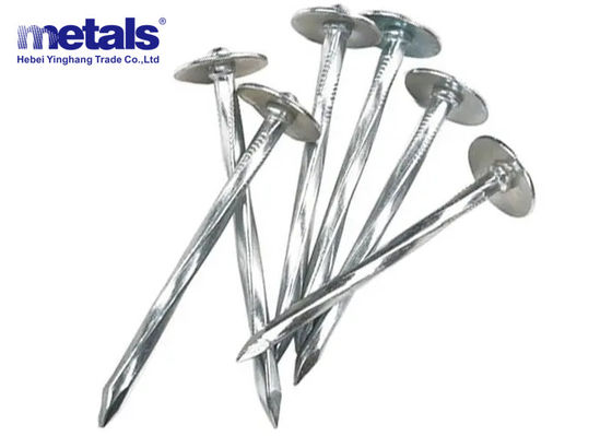 acheter Des clous de toiture en acier galvanisé avec tête de parapluie pour fixer des matériaux de toiture online manufacture