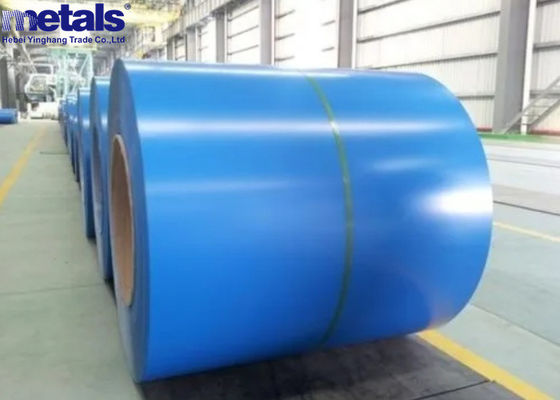 Buy Ral Color PPGI Steel Coils Roofing Metal 0.4MMx1000MM For Corrugated Sheet online manufacture