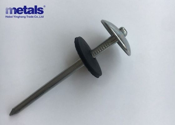 Buy Electro Galvanized Roofing Nails with Umbrella Head 25mm-152mm online manufacture
