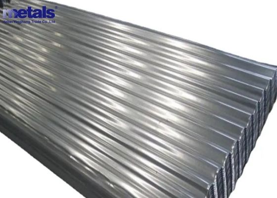 satın al Çatı Kaplama için Galvanizli Çelik Oluklu Sac 600-1100mm Genişlik online manufacture