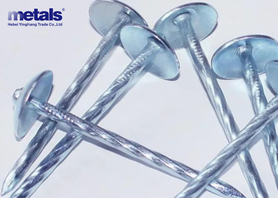 satın al Galvanizli çatı çivileri donanım bina inşaat şemsiye galvanizli çatı çivileri uzun çiviler online manufacture