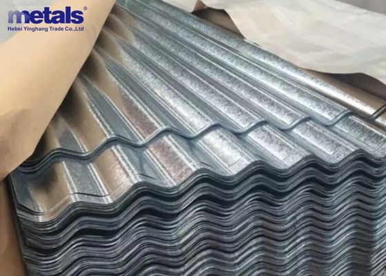 Buy A653 Prepainted Corrugated Galvanised Zinc Sheet Iron Metal Steel Plate Spangle 0.28mm online manufacture