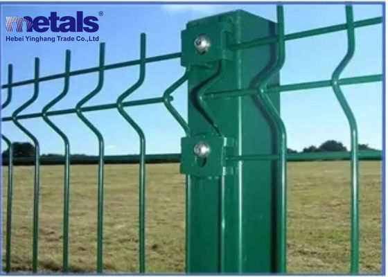 Buy Powdercoated Wire Mesh Fence Panel Garden Fence Wire Green 2.5mm online manufacture