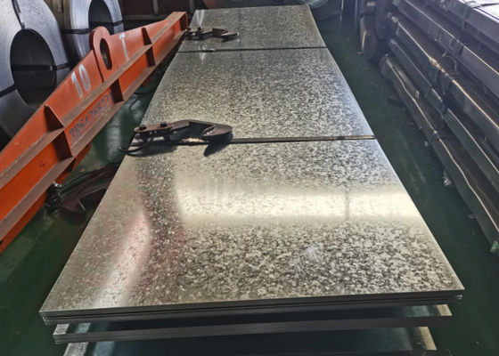 kopen Gegalvaniseerde staalplaten met metalen PVC-coating online manufacture