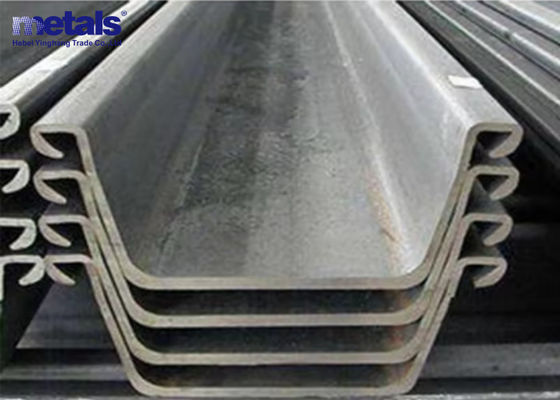 Buy 400x100 U Type Shoreline Sheet Pile For Water Control Solution Hot Rolled online manufacture