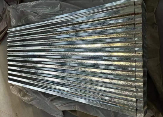 شراء صفيحة السقف المموجة من الفولاذ GI الملفوفة العادية الصفر Spangle Dx51d Z100 online manufacture