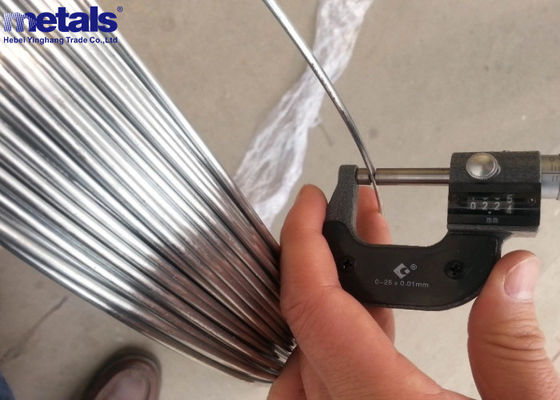 Buy Hot Dipped Galvanized Oval Wire 2.4x3.0mm For Farm Fence Steel Wire online manufacture