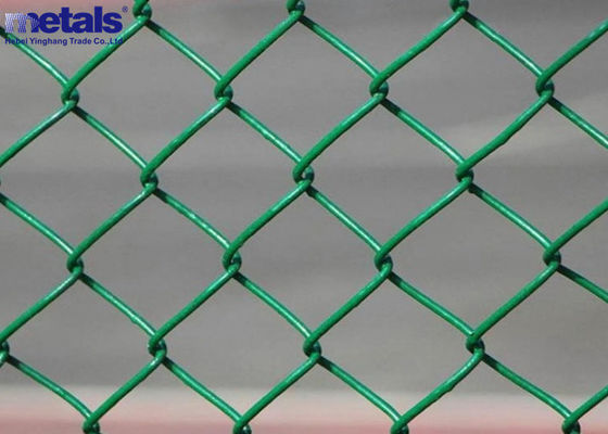 Buy Galvanized Chain Link Mesh Fence With PVC Coated For Residential And Commercial online manufacture