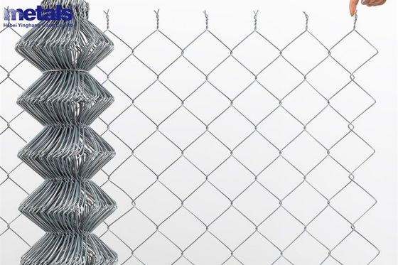 Buy 1 Inch Chain Link Fence Galvanize Chain Link Fence Hook Mesh Cheap Chain Link Fencing Farm Fence online manufacture