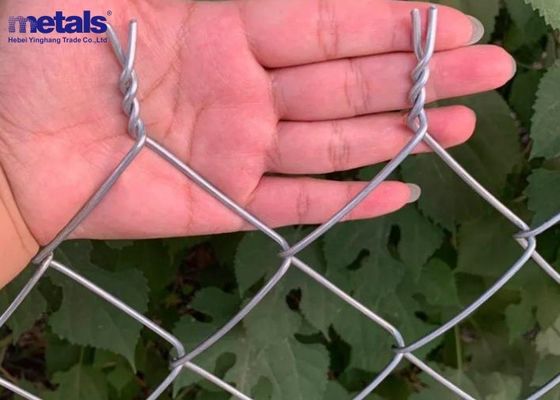 Buy Competitive-Priced Diamond Wire Mesh Fence Galvanized Or PVC-Coated Steel Metal Chain Link Fence online manufacture