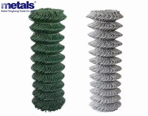 Buy Wholesale Price Commercial Pvc Diamond Mesh Roll 6 Ft 8 Foot Tall Chainlink Cyclone Wire Galvanized Chain Link online manufacture