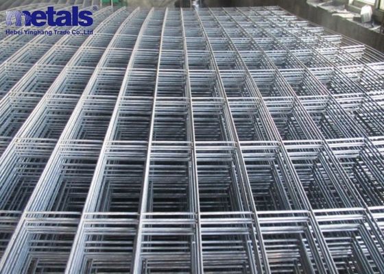 comprar Painel de malha de arame galvanizado de reforço de 2mx1m para construção online manufacture