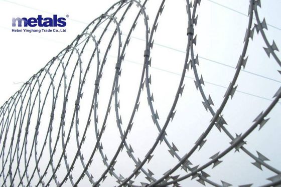 kopen Gegalvaniseerde schermen met prikkeldraad in militaire gevangenissen online manufacture