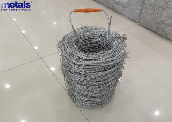 acheter Électro galvanisé à double brin BWG12x12 4 fils barbelés concertina pour les autoroutes online manufacture