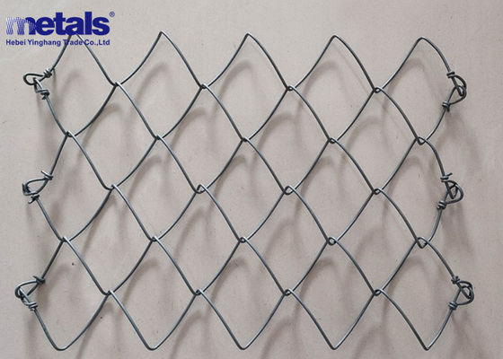 Beli Galvanized Chain Link Mesh Fence 50x50mm 1.8m Tinggi untuk Stadion online manufacture