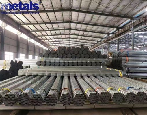 Buy ERW Hot Dipped Galvanized Steel Pipe Size 1/2 3/4 1
