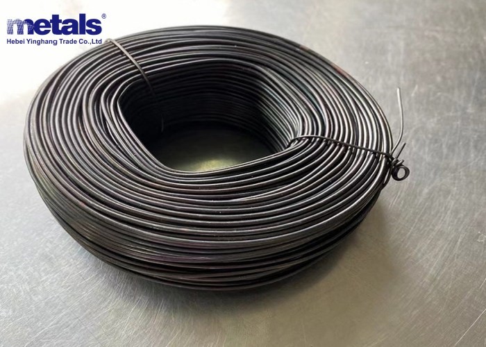 Little Wire 1.6mm Rearrange Black Annealed Wire Used As Tie Wire Small Coil Wire