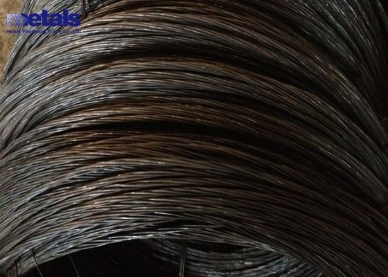 Fil recuit Marché israélien Fil recuit noir Fil recuit tordu 1,2 mm x 7 et 1,2 mm x 6 Fil de liaison tordu Marché israélien