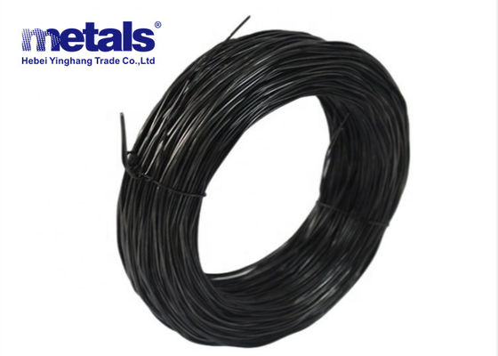 Fil de cravate double plié noir recuit BWG18 petite bobine 1 kg emballage