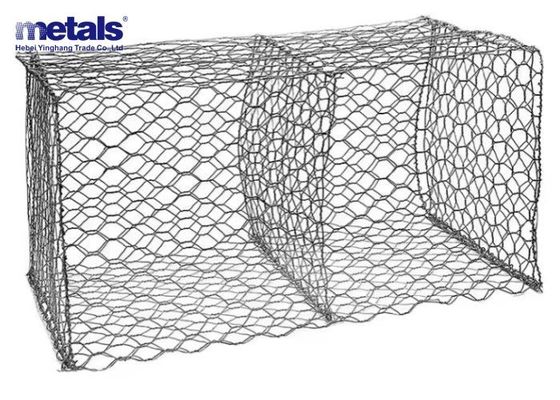 Rameau en treillis métallique à chaîne personnalisé 2x1x1 pour boîte de gabions