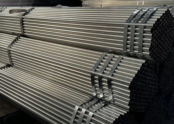 Échafaudage ASTM Pipe en acier galvanisé Galv Tube Zinc enduit à chaud