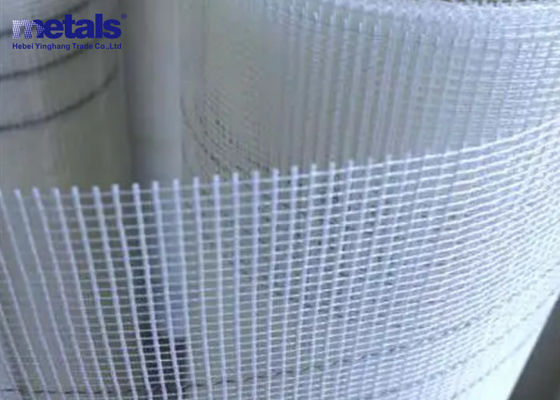 Écran en maille tissée en fibre de verre blanche en plâtre métallique