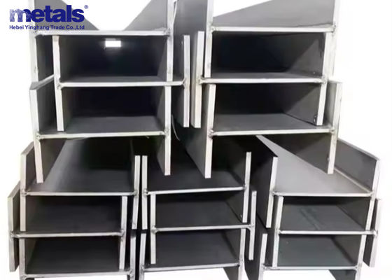 ODM en forme de H poutres en acier structurales profilés soudés 200x100