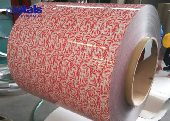 PVDF revêtu galvanisé PPGI PPGL feuille de bobine d'acier RAL Couleur OEM