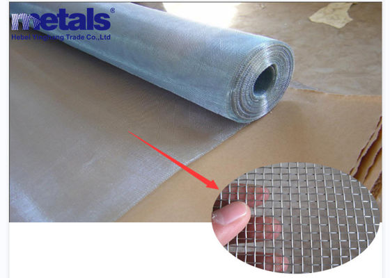 Écran galvanisé carré tissé métallique de treillis métallique pour écran de fenêtre anti-moustique