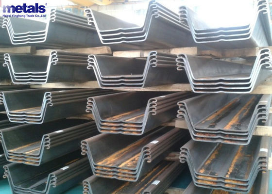 Piles en tôle d'acier laminée à chaud de type U