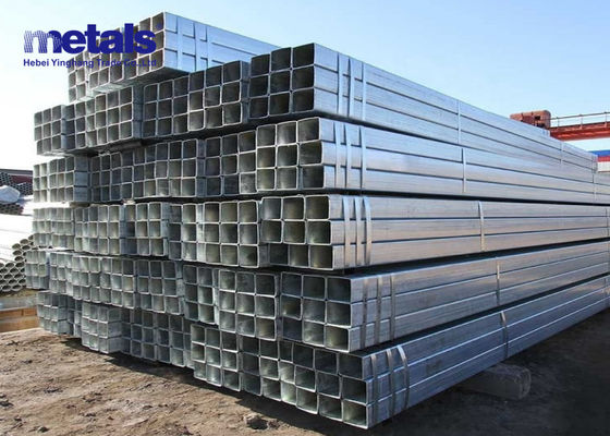 Seamless Corrosion Resistant Choice Galvanized Square Pipe For Harsh Environments