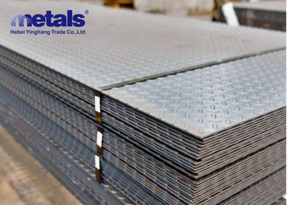ASTM A36 Chequered Steel Sheet Plate Carbon Steel For Construction And Industry