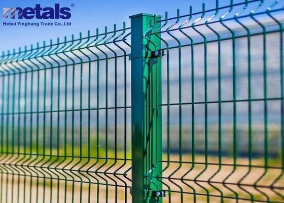 Fermeture en treillis métallique incurvé 3D durable écologique 3,0-6,0 mm