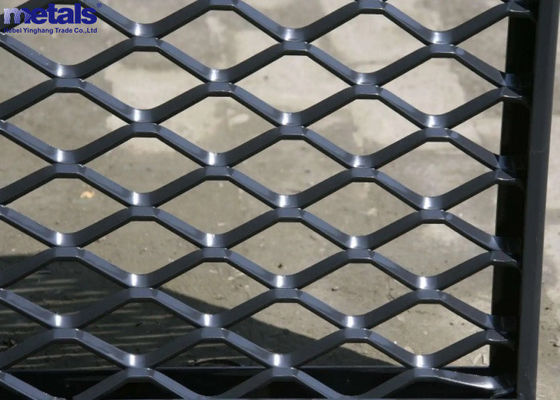 Panneaux de feuille de treillis métalliques en aluminium étendus pour les marches de l'allée
