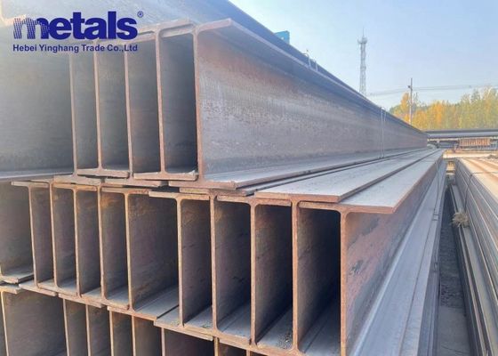Travaux de soudage de faisceaux d'acier de structure laminés à chaud de qualité élevée ASTM H pour la construction Q235B et Q235