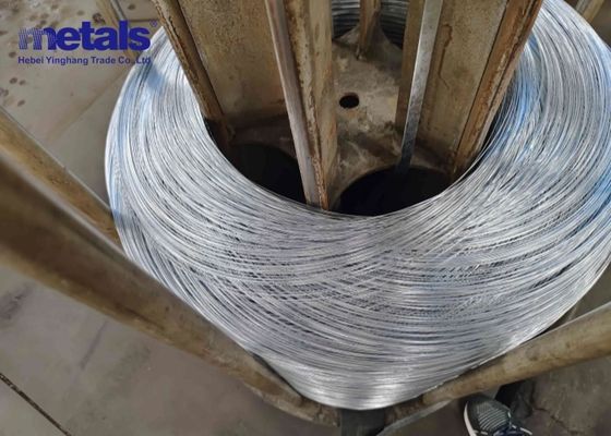 Zinc Hot Dipped Electro Plated Galvanized Iron Wire 12 Gauge
