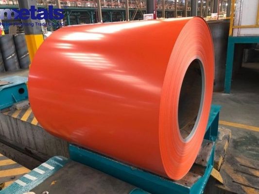 Édifice de 0,2 mm d'épaisseur RAL 9001 Prepeint PPGI Coil d'acier galvanisé Léger résistant à la corrosion durable
