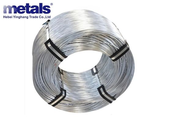 Enduit de zinc 120 g fil de clôture galvanisé trempé à chaud emballé 1000 kg épaisseur de rouleau 0,7-4,2 mm