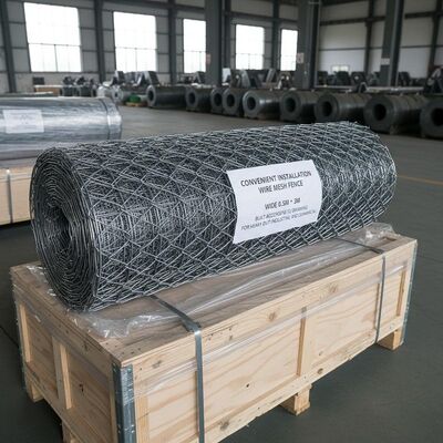 Bequeme Installation Drahtgitterzaun Breite 0,5M 3M Nach Zeichnung gefertigt für schwere industrielle und gewerbliche Zwecke